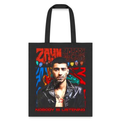 Zayn Nobody Is Listening Tote Bag Miniatura