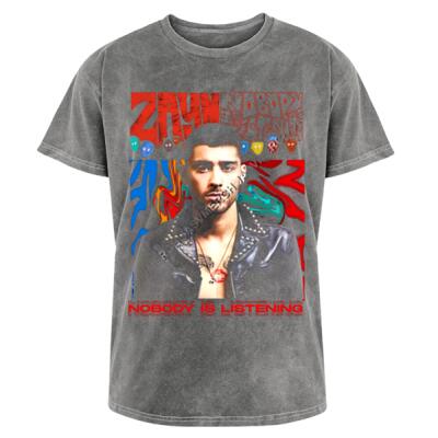 Zayn Nobody Is Listening Acid Wash Miniatura