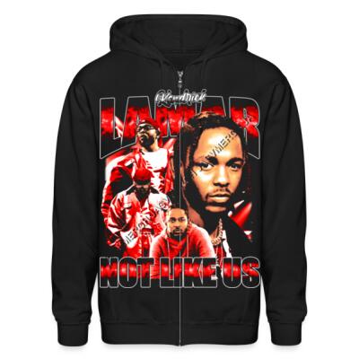 Kendrick Lamar Zip Up Hoodie Miniatura