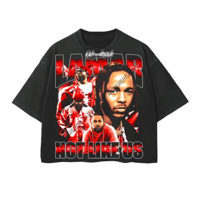 Kendrick Lamar Oversized Peso Completo BOXY FIT Miniatura