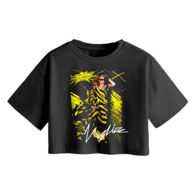 Kylie Lights Camera Action CROP TOP Miniatura