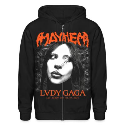 Mayhem Face Zip Up Hoodie Miniatura