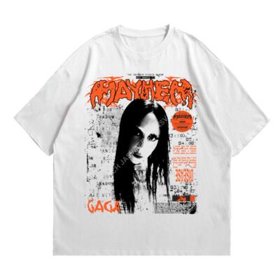 Mayhem White Oversized Miniatura