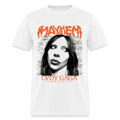 Mayhem White 2 Playera Regular Miniatura