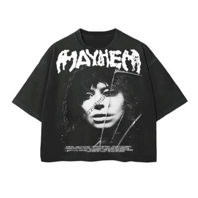 Mayhem ArtCover Oversized Peso Completo Boxy Fit Miniatura