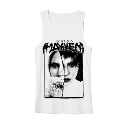 Mayhem White Cover TANK TOP Miniatura