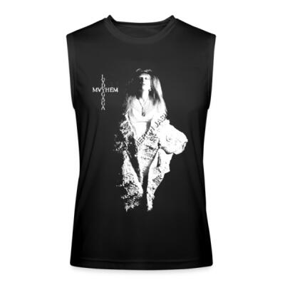 Mayhem Black White Sin Mangas Miniatura