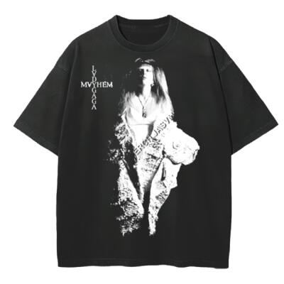 Mayhem Black White Oversized Peso Completo Miniatura