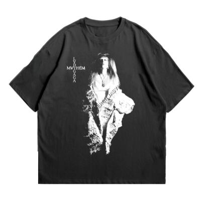 Mayhem Black White Oversized Miniatura