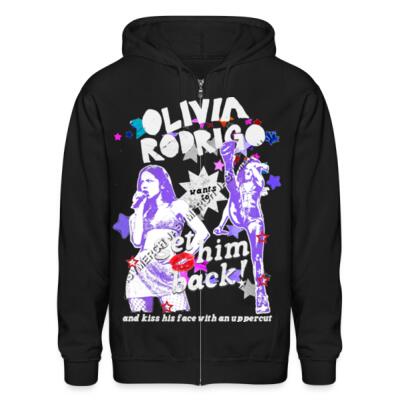 Olivia Rodrigo Zip Up Hoodie Miniatura