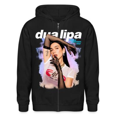 Dua Lipa Radical Optimism Tour Zip Up Hoodie Miniatura