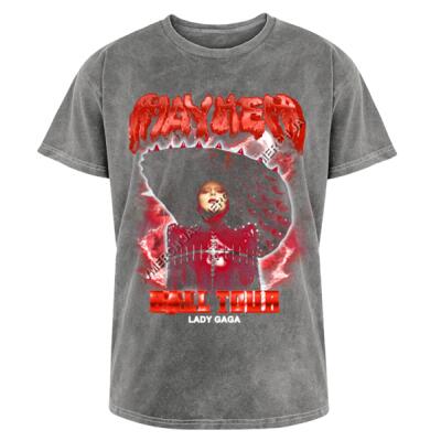 Mayhem Ball RED Acid Wash Miniatura