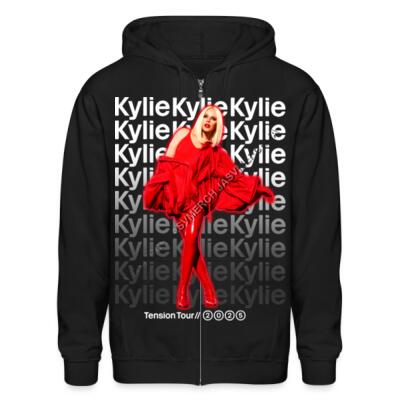 KYLIE tension tour 2025 Zip Up Hoodie Miniatura
