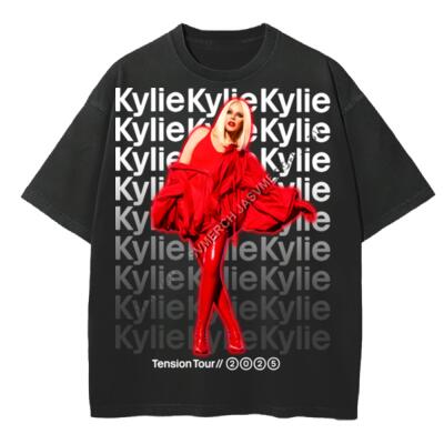 KYLIE tension tour 2025 Oversized Peso Completo Miniatura