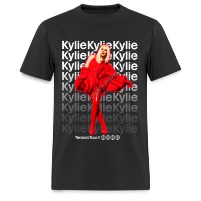 KYLIE tension tour 2025 Playera Regular Miniatura