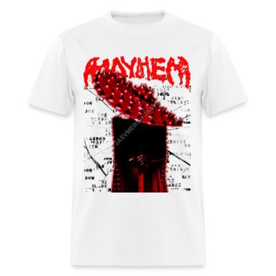 Mayhem Lady In Red Playera Regular Miniatura
