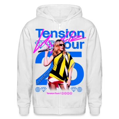 Kylie Tension Tour 25 Zip Up Hoodie Miniatura