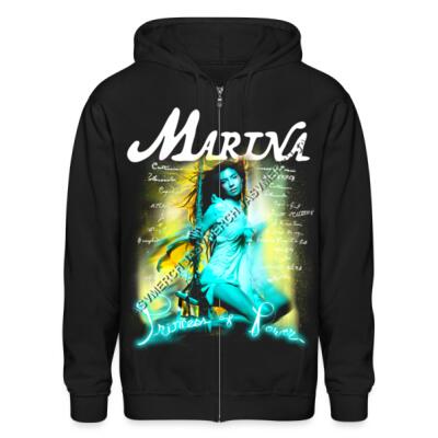 Marina Princess Zip Up Hoodie Miniatura