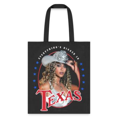 Everything's Bigger In Texas Tote Bag Miniatura