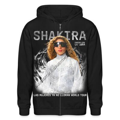 Shakira Camina Con La Loba Chamarra Con Zipper Miniatura