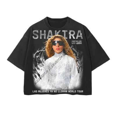 Shakira Camina Con La Loba Oversized Peso Completo Boxy Fit Miniatura