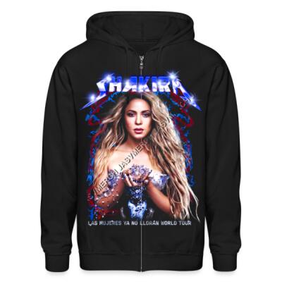 Shakira Metal Chamarra Con Zipper Miniatura