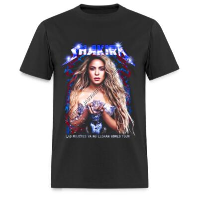 Shakira Metal Playera Regular Miniatura
