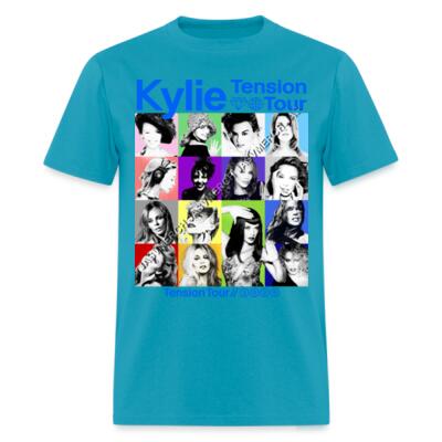 Kylie Tension Tour Eras Playera Regular Miniatura