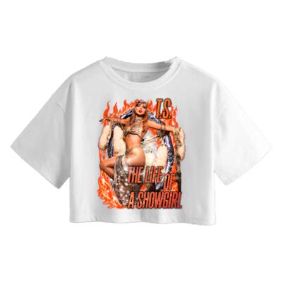 The Life Of a Showgirl CROP TOP Miniatura