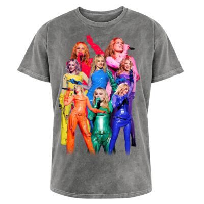 Kylie Tension Tour Rainbow Acid Wash Miniatura