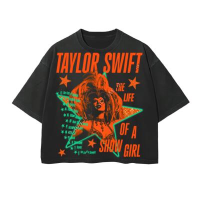 The Life Of a Showgirl Oversized Peso Completo BOXY FIT Miniatura