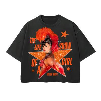 The Life a Showgirl Oversized Peso Completo Boxy Fit Miniatura