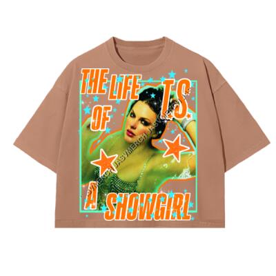 The Life Of a Showgirl Oversized Peso Completo BOXY FIT Miniatura