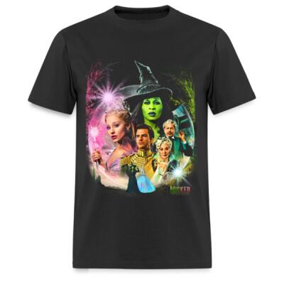 Wicked For Good Poster Playera Regular Miniatura