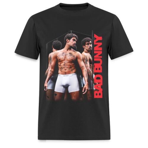 Bad Bunny Calvin Playera Regular Miniatura