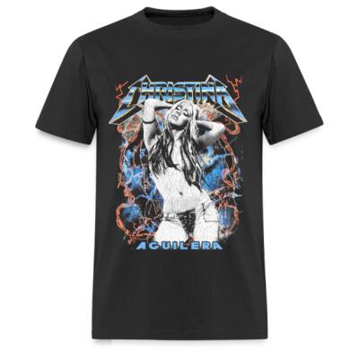 Christina Rock Playera Regular Miniatura