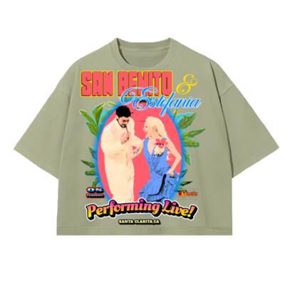 San Benito & Estefania Oversized Peso Completo BOXY FIT Miniatura