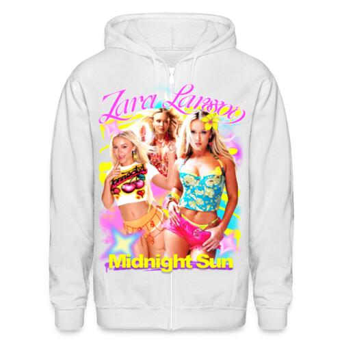 Zara Larsson Zip Up Hoodie Miniatura