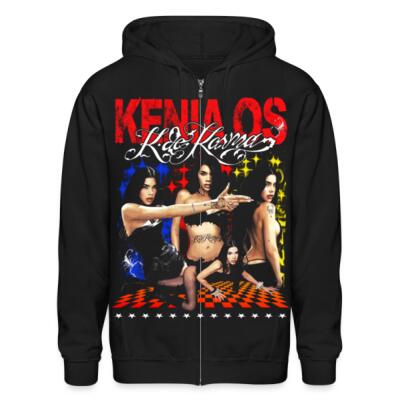 K de Karma Zip Up Hoodie Miniatura