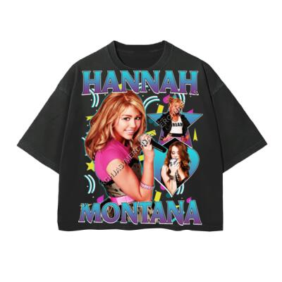 Hannah Montana Oversized Peso Completo BOXY FIT Miniatura