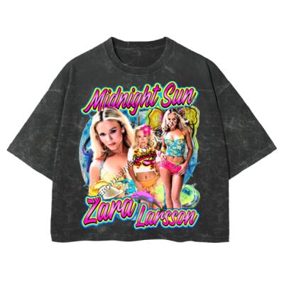 Midnight Sun Mineral Wash Peso Completo BOXY FIT Miniatura