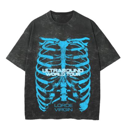 LORDE ULTRASOUND Oversized Mineral Wash Peso Completo Miniatura