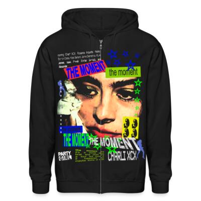 THE MOMENT Zip Up Hoodie Miniatura