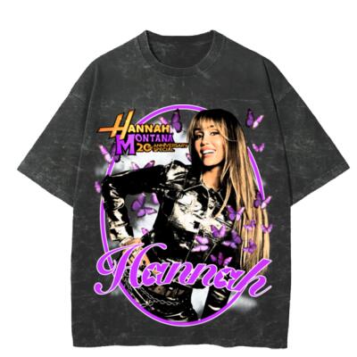 Hannah Mineral Wash Oversized Peso Completo Miniatura