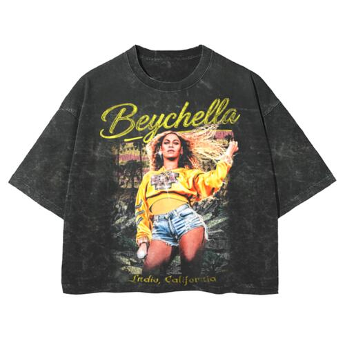 Beychella Oversized Peso Completo BOXY FIT Mineral Wash Miniatura