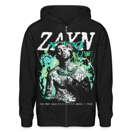 Zayn Konakkol Tour Zip Up Hoodie Miniatura