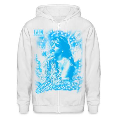 Rosalia Airbrush Zip Up Hoodie Miniatura
