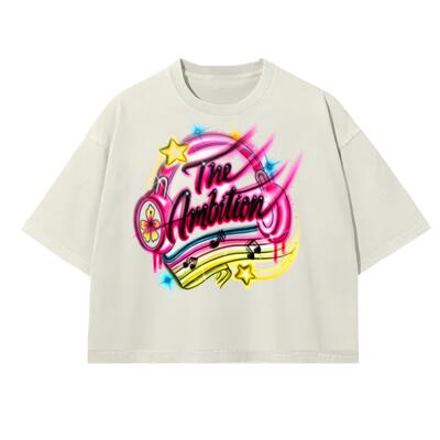 The Ambition Oversized Heavyweight BOXY FIT (offwhite) Miniatura