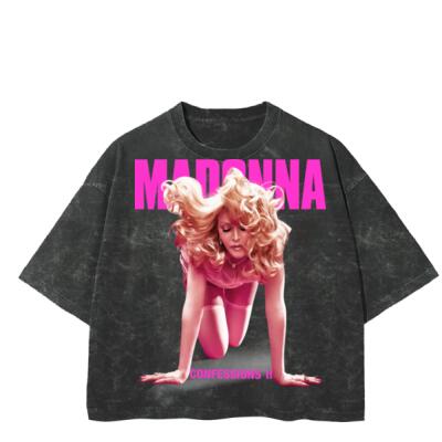Madonna Confessions II Pride Boxy Fit Peso Completo MINERAL WASH Miniatura