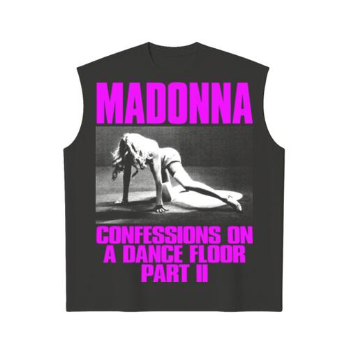 Madonna Confessions Color Block Oversized Peso Completo SQUARE FIT sin mangas Miniatura